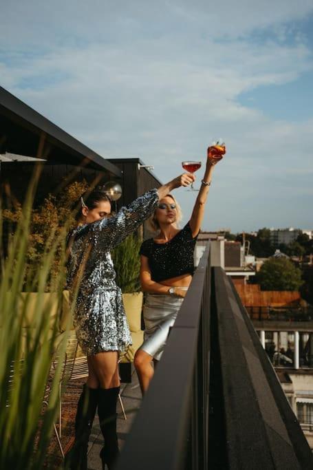 Laila Penthouse Apartment Antwerpen Bagian luar foto