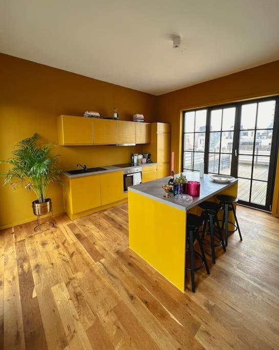 Laila Penthouse Apartment Antwerpen Bagian luar foto